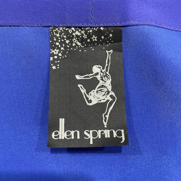 One-of-a-Kind Handpainted Silk Wearable Art Top by Ellen Spring - Picture 6 of 6